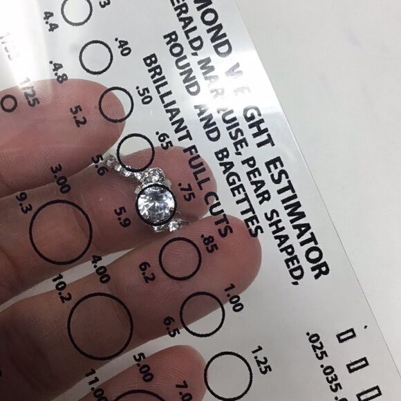 Cubic Zirconia Fashion Ring (H15) - Picture 6 of 6